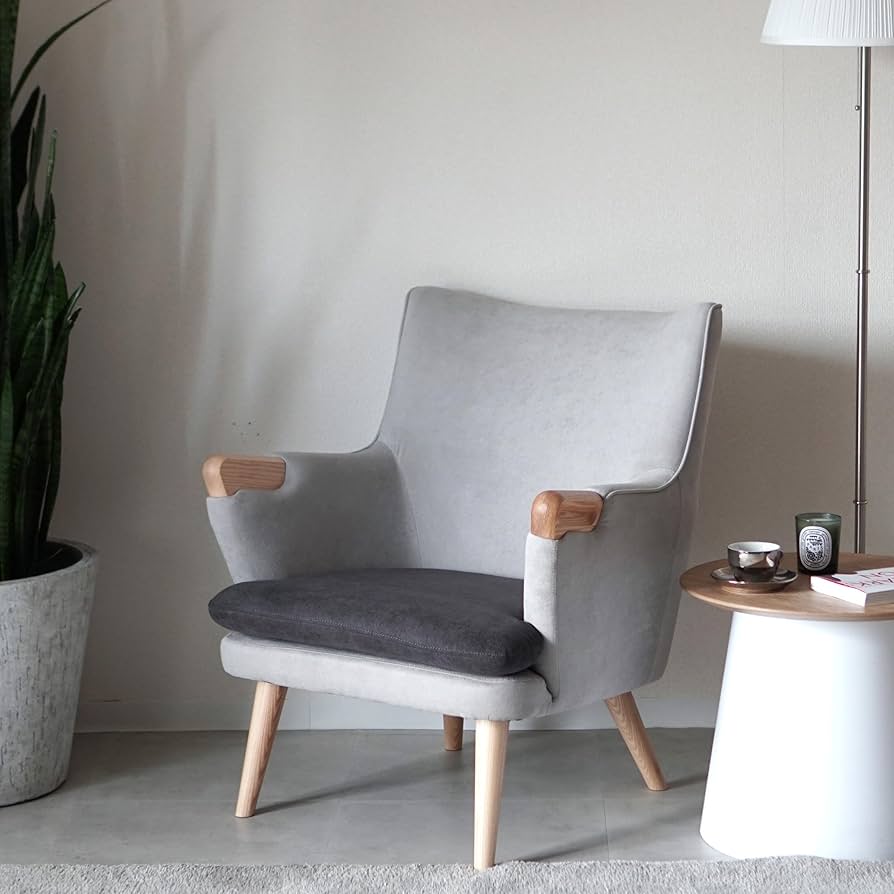 Amazon.co.jp: North Orange 一人掛け ソファ ハンス・J